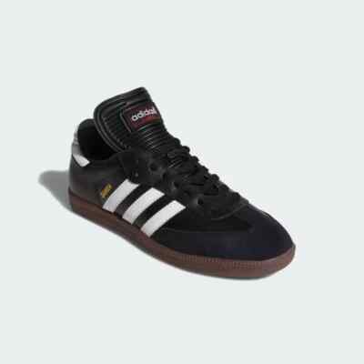 Adidas Samba Shoes Mens Size 8.5 Black White Leather Low Top Sneakers 034563 s-l400.jpg main image 3