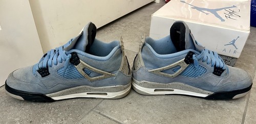 Size 10 - Jordan 4 Retro Mid University Blue - Picture 6 of 10