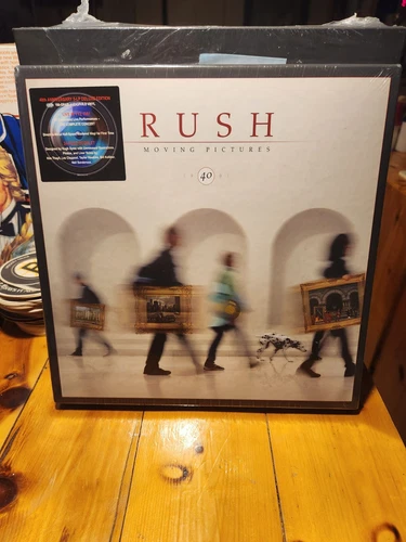 RUSH~MOVING PICTURES~Factory Sealed 5 LP Record Album 40th Anniversary Deluxe Ed