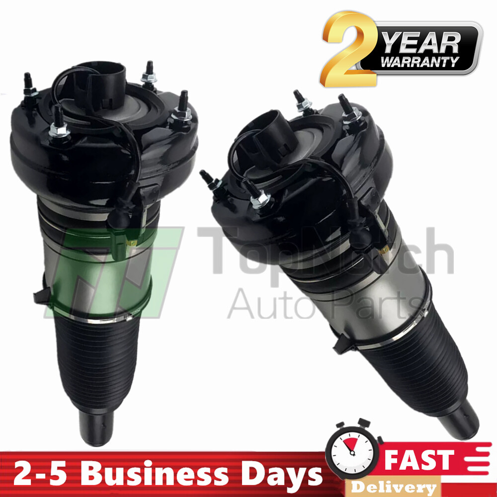Pair Fit Bentley Mulsanne 11-2020 Front Air Suspension Shock Struts With EDC