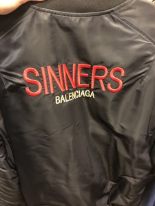 sinners balenciaga jacket