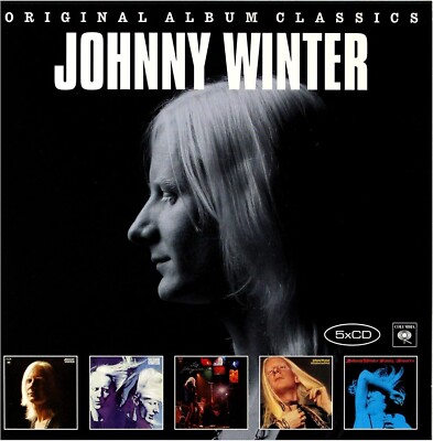 Johnny Winter Original Album Classics 5-CD NEW SEALED Still Alive And Well+
