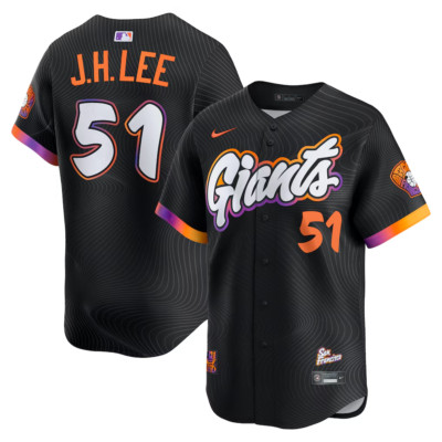 NIKE GIANTS ユニフォーム IZUGUCHI 35 L Jung Hoo Lee San Francisco Giants Nike 2025 City Connect Limited