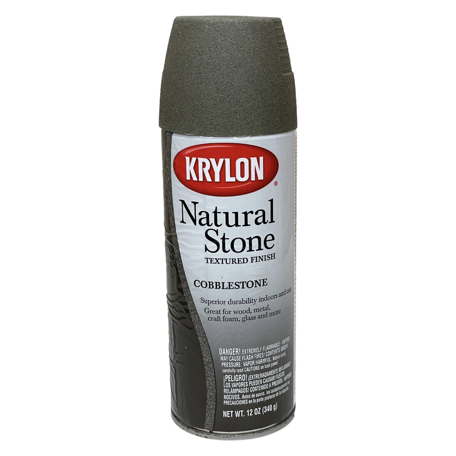 Krylon Natural Stone Textured Finish Spray Paint Cobblestone Color 12 oz NEW 724504037019 eBay