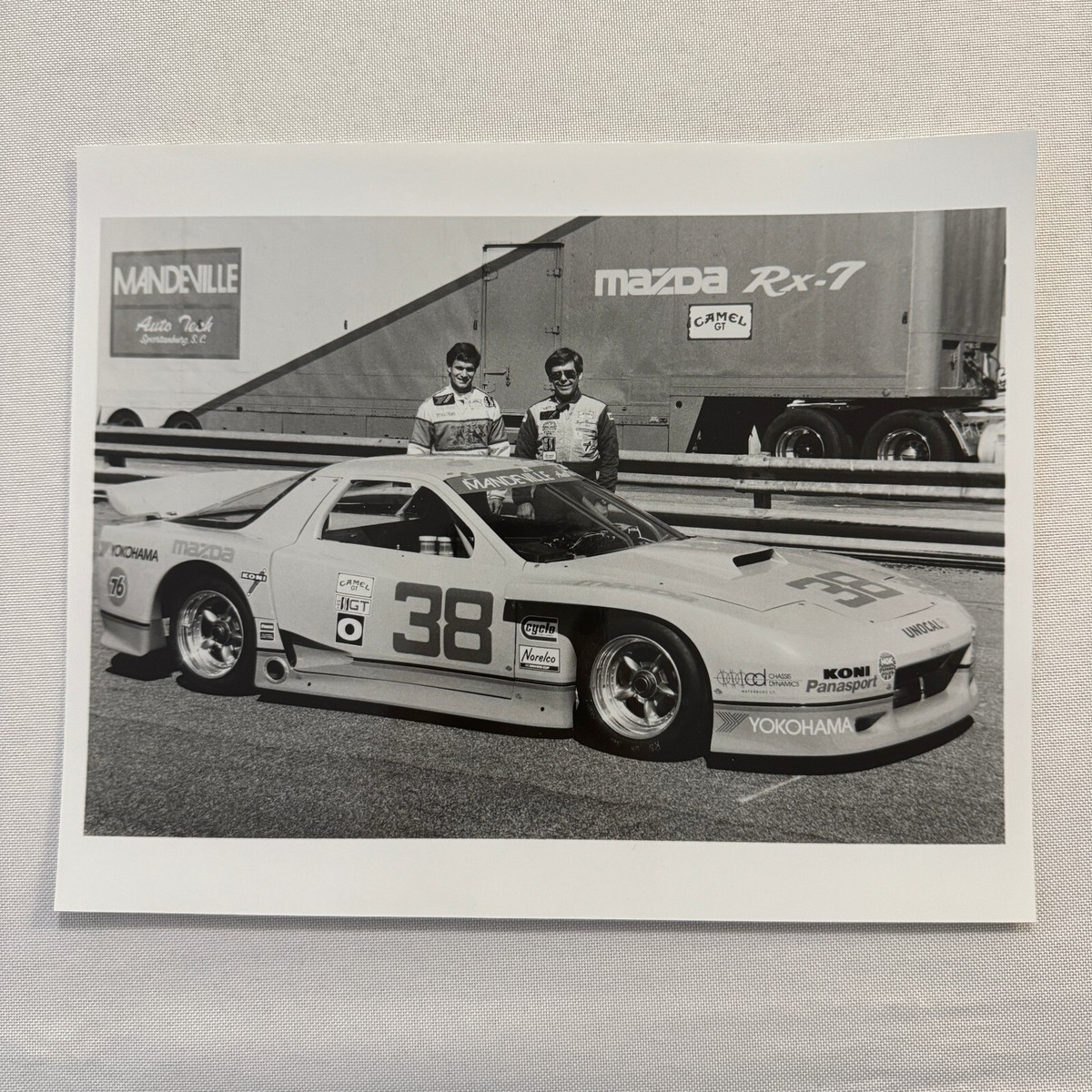 1986 Mazda RX-7 Racing Press Kit Brochure Photos Camel GT | eBay