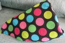 NEW BIG DOTS MULTI-COLOR PATTERN FACE COVER HAIR WRAP NECK SCARF BANDANA 