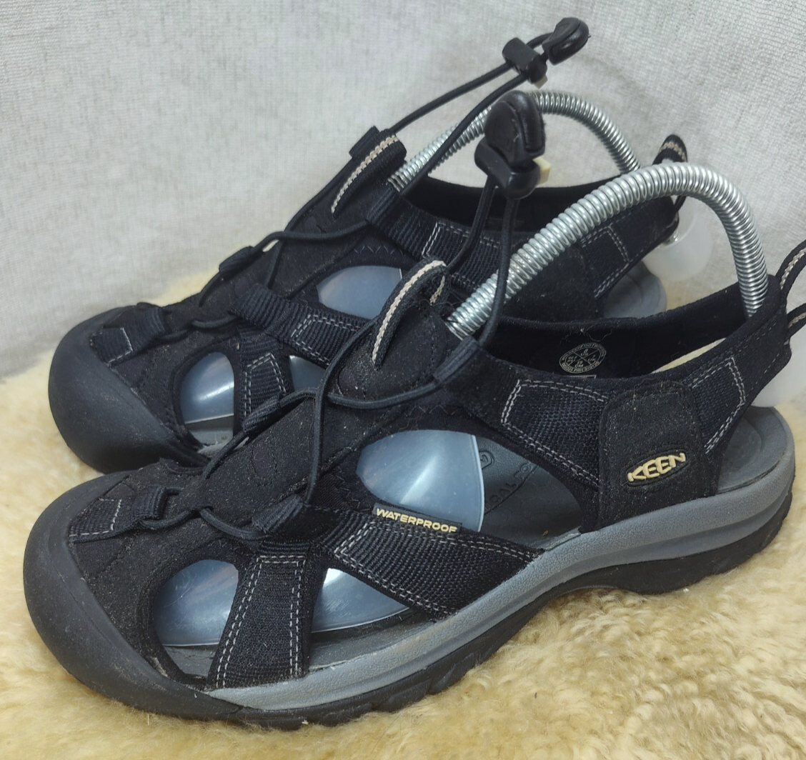 SANDALI KEEN UOMO PASSEGGIO ESCURSIONISMO ACQUA SJPES STRINGATI TAGLIA 8 BLU