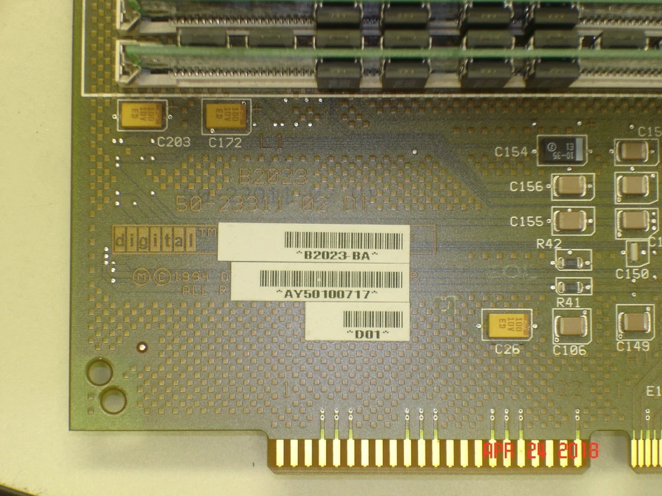 MS452-BA MEMORY MOD FOR DEC ALPHASERVER 2000 B2023-BA & 128MB RAM REFURBISHED - Image 4 of 4