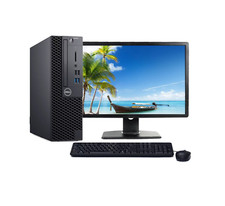 FAST COMPUTER i5 6th QUAD Wi-Fi DESKTOP PC & TFT 16GB WINDOWS 11 SSD & HDD