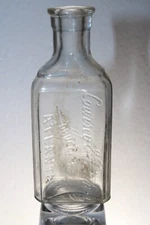 ATLANTA GA MEDICINE  BOTTLE COURSEY & MUNN 4 1/8''