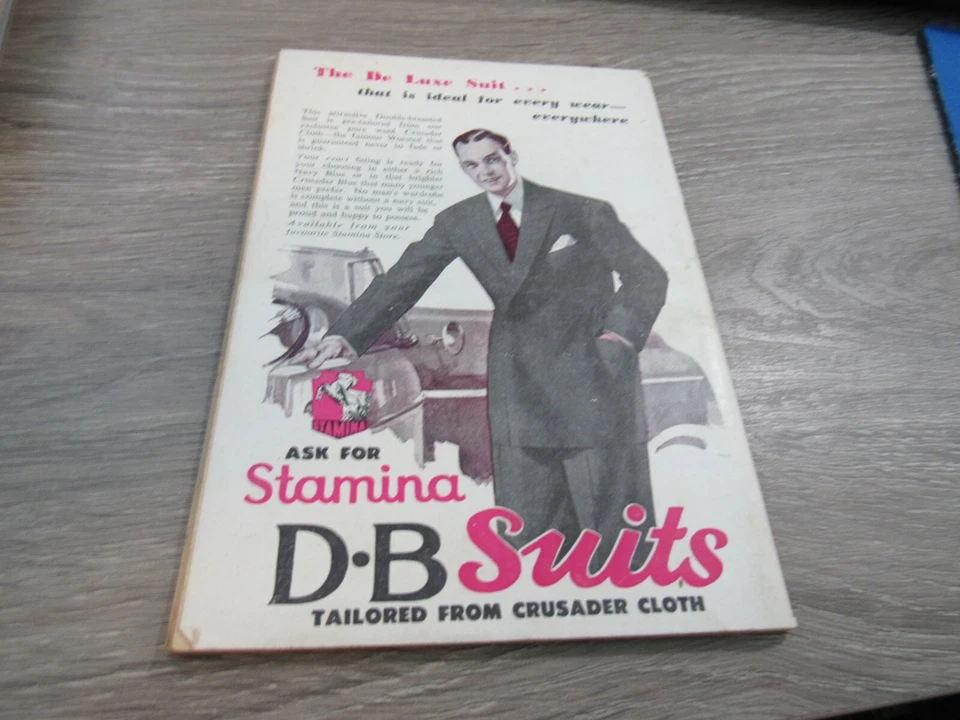 POPULAR SCIENCE FICTION ISSUE #4 RARE 50'S PULP AUSSIE SCIENCE FICTION DIGEST - Image 3 of 3