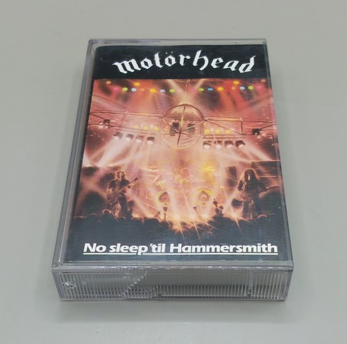 Motorhead No Sleep Till Hammersmith Cassette Tape - Picture 9 of 10