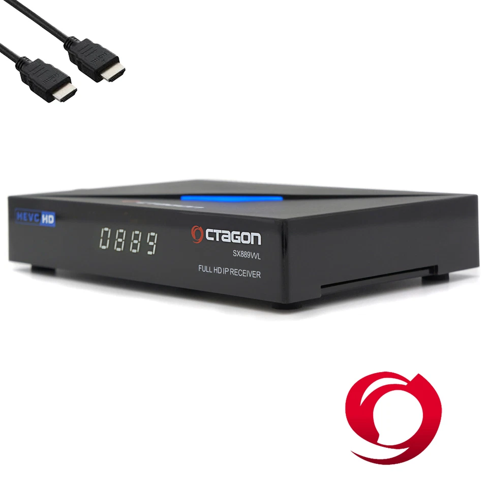 ►OCTAGON SX889 WL HD H.265 IP Set-Top Box - Smart IPTV Receiver 150 Mbit Wifi ♻️ - Bild 4 von 4