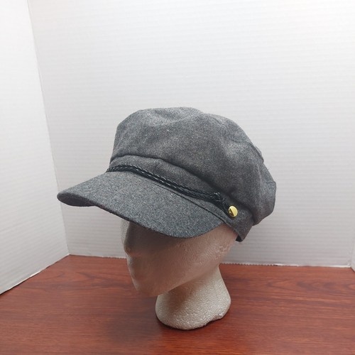 Grey Wool Cadet Hat Army Cap - Picture 2 of 11