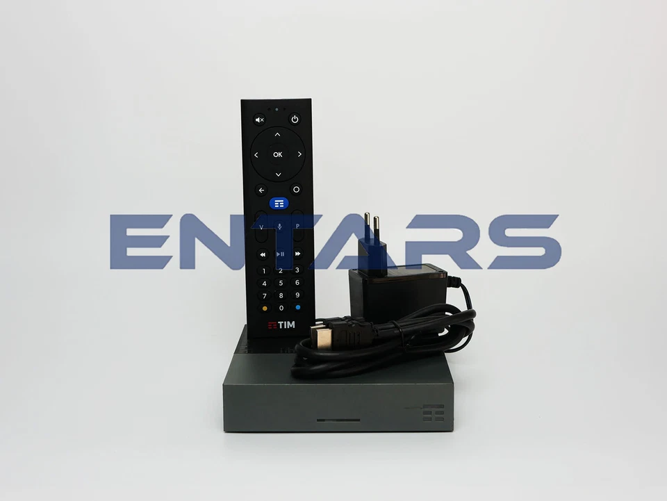 Decoder Tim Box 32 gb TimVision 4K Wi-Fi Hdmi Android Smart digitale Dvb-T2 - Immagine 3 di 4