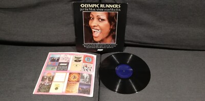 LP OLYMPIC RUNNERS Put The Music Where Your Mouth Is 1. Auflage 74 US 1st Press