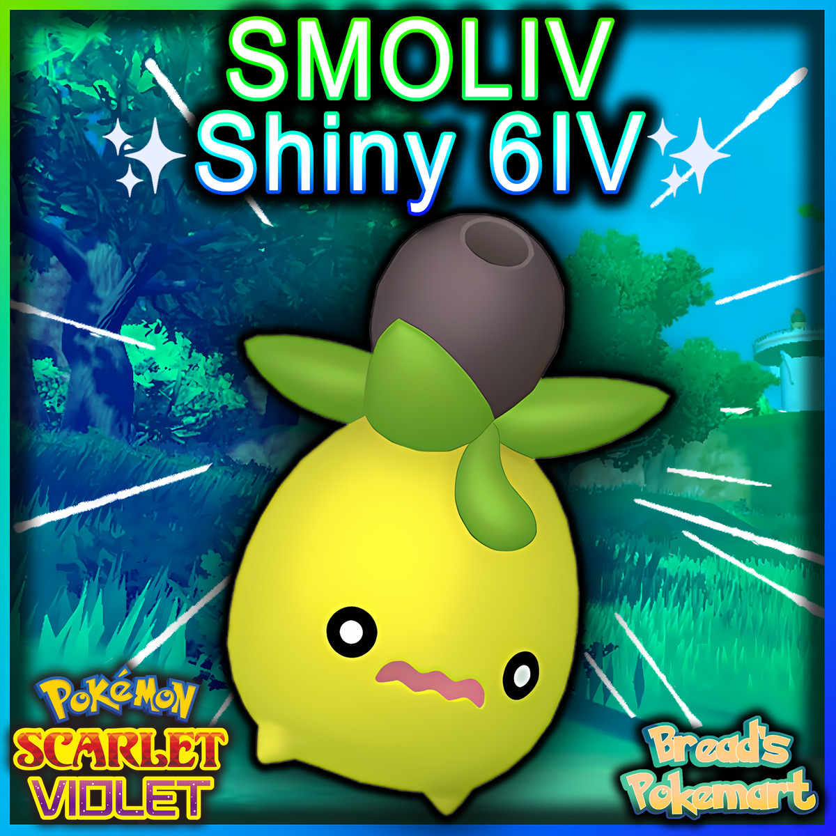 Shiny/Non-shiny Eevee 6IV - Pokémon Scarlet/Violet (100% Legal)