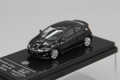 PARA 1/64 Scale Honda CIVIC Type R FN2 2007 Black Diecast Car Model Collection
