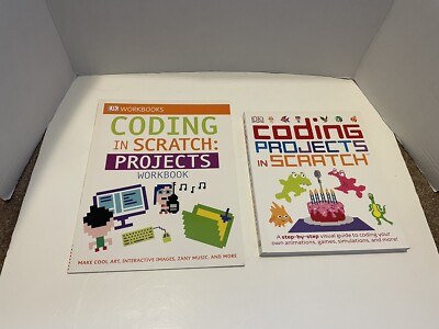 Coding Projects in Scratch  (Two Books)