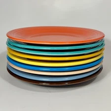 Fiesta Classic Rim Dinner Plate 10.5” | Many Retired Colors | Fiestaware