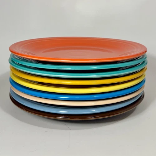 Fiesta Classic Rim Dinner Plate 10.5” | Many Retired Colors | Fiestaware