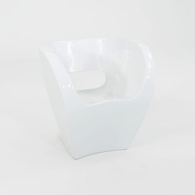 2023 Ron Arad for Moroso Little Albert Laquered White Lounge Arm Chair, RAL9003