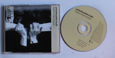 Unbelievable Truth Higher Than Reason UK CD-Single 1998 Indie