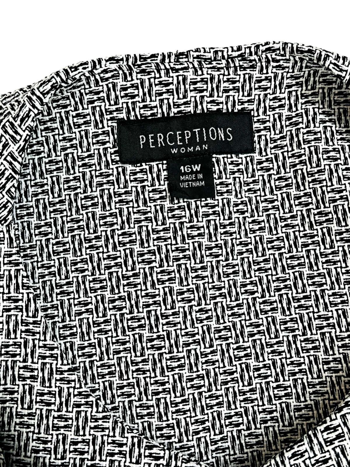 Perceptions Women's Plus Size Herringbone Weave P… - image 6