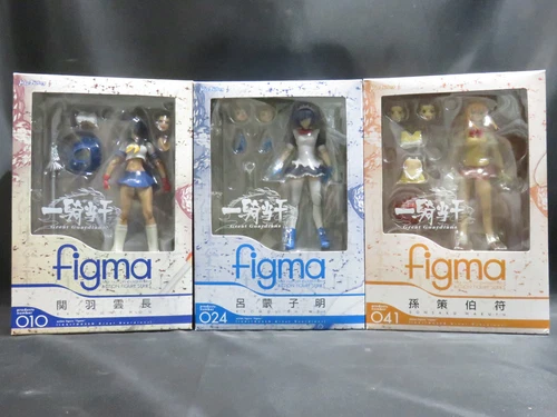 Figma Ikki Tousen Great Guardians Kanu Ryomou and Sonsaku set (for ages 13+)