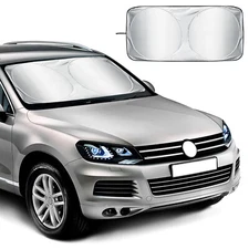 Yeahmol Fit For LINCOLN Car Windshield Cover Sun Visor Shade Window Sunscreen