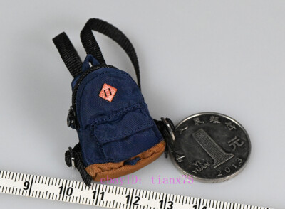 1/12 Scale School Backpack Casual Trave Bag Model For 6'' ML ANT SHF Figure
