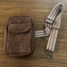 Imperial Horse brown cross body,sling bag,fanny pack