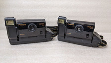 2 x Vintage Polaroid Captiva SLR Auto Focus Instant Camera w/ Strap