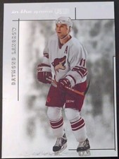2003 - 2004 ITG Used Daymond Langkow Signature Series Silver #89 Hockey Card