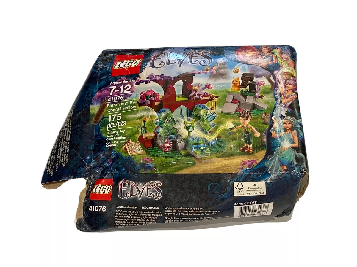 LEGO Elves Farran and the Crystal Hollow 41076 Brand New