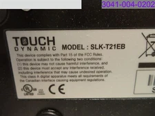 Used Signature Systems Restaurant POS Touch Dynamic Printer P/N SLK-T21EB