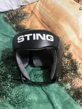 Sting Sports USA Boxing Approved Open Face Head Guard Size M