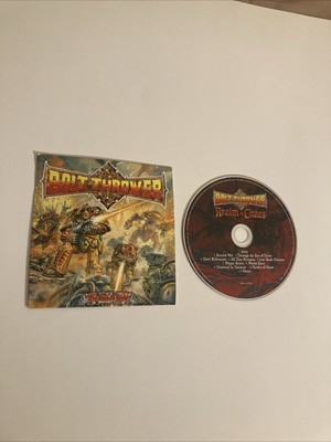 Bolt Thrower : Realm Of Chaos CD Earache Records Metal (DISC & INSERT ONLY)