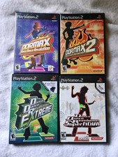 DDR Dance Dance Revolution Extreme, Supernova, Max & Max 2 PS2 Game Lot Tested