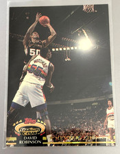 David Robinson 1992 Topps Stadium Club Basketball San Antonio Spurs Card #191