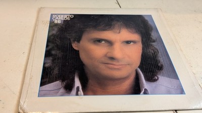 Roberto Carlos '86 Vinyl LP Record 1986 CBS International Latin Pop Album