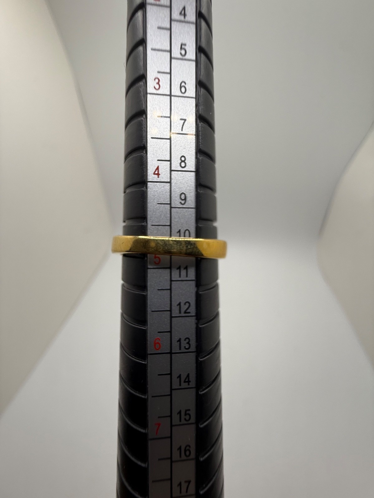  Vintage Camrose Kross JBK Ring Green Rhinestone Gold Tone  COA Size 5