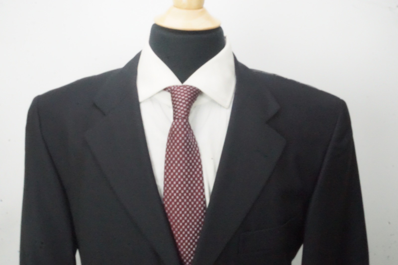Raffaele Caruso Dark Blue Loro Piana S120s Wool 2Pc Suit Jacket Pant 44R NEW image 2