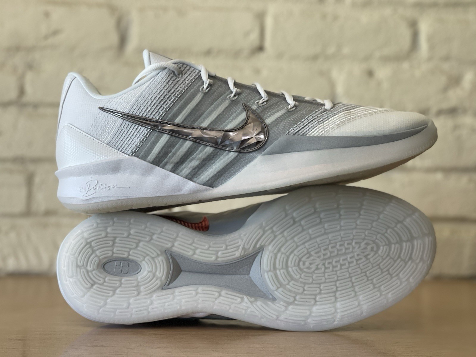 Nike Sabrina 3 MVM Women 16.5 / Men 15 Basketball Shoes Grey White IQ5085-102