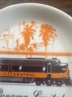Illinois Central Panama Limited 1961 Coaster Ashtray  — photo 5