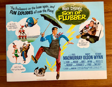 1970s Walt Disney The Son of Flubber Original Lobby Card Set of 8 (+1) 11x14