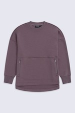 Animal Womens Vicky Longline Sweat - Zipped Pockets