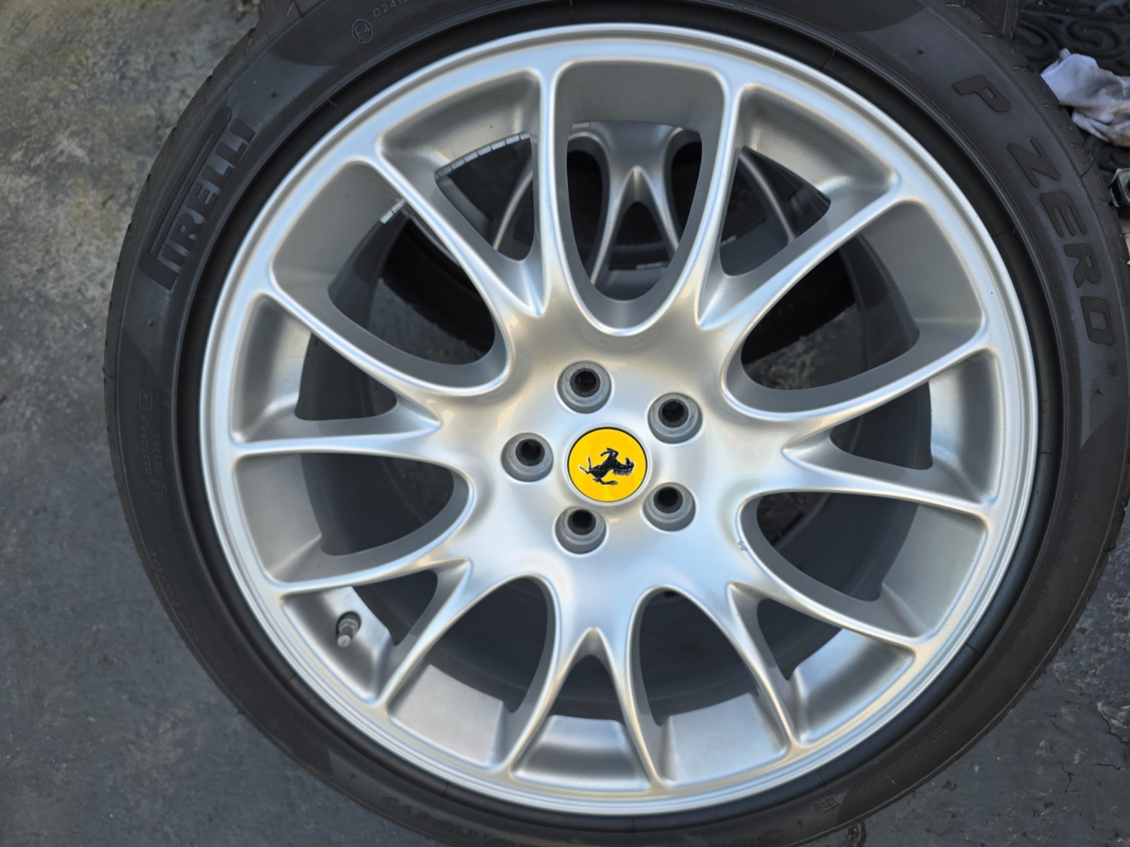 RARE 20" Ferrari 599 GTB Fiorano Challenge BBS OEM factory wheels