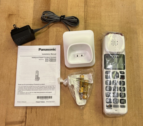 Panasonic KX-TGMA44 White Expansion Handset for KX-TGM430B