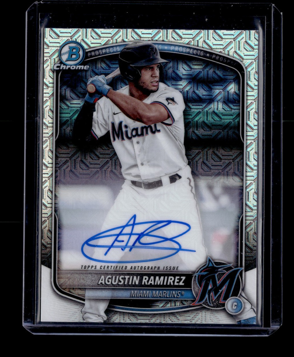 2025 Bowman - Chrome Prospect Mega Box Autographs Agustin Ramirez #BMA-AR
